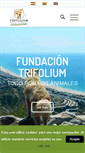 Mobile Screenshot of fundaciontrifolium.org
